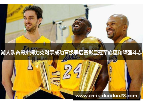 湖人队奋勇拼搏力克对手成功晋级季后赛彰显冠军底蕴和顽强斗志 湖人队奋勇拼搏力克对手成功晋级季后赛彰显冠军底蕴和顽强斗志