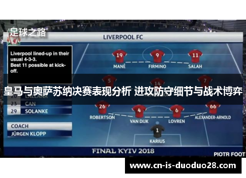 皇马与奥萨苏纳决赛表现分析 进攻防守细节与战术博弈